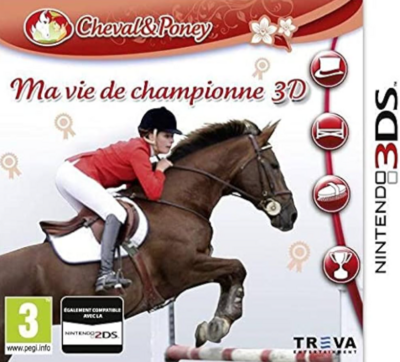 Pochette Ma vie de championne 3D version 3DS