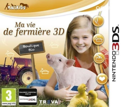 Pochette Ma vie de fermière 3D version 3DS