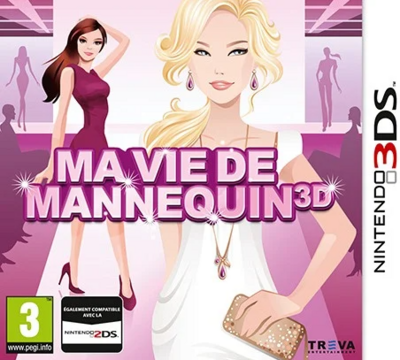 Pochette Ma vie de mannequin 3D version 3DS
