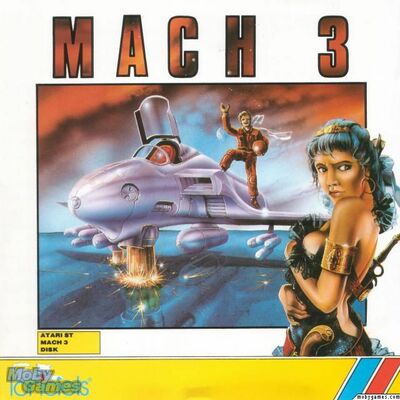 Pochette Mach 3 version PC MS-DOS