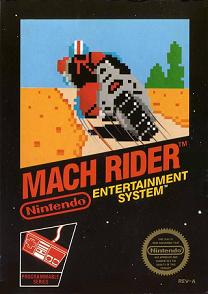 Pochette Mach Rider version NES