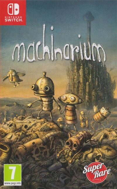 Pochette Machinarium version Switch