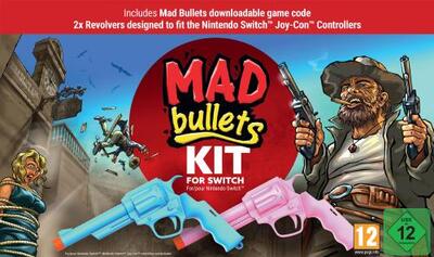 Pochette Mad Bullets version Switch