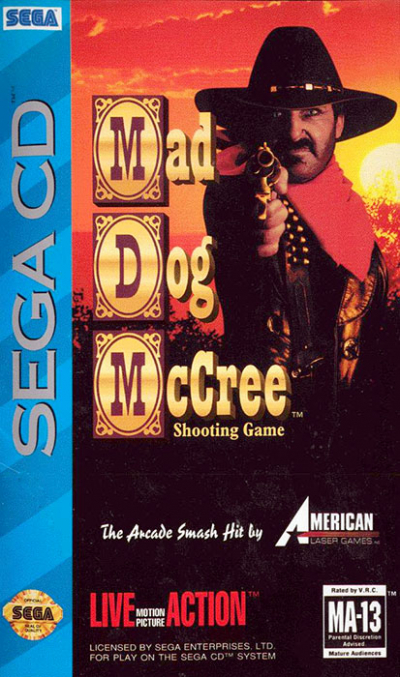 Pochette Mad Dog McCree version Mega-CD