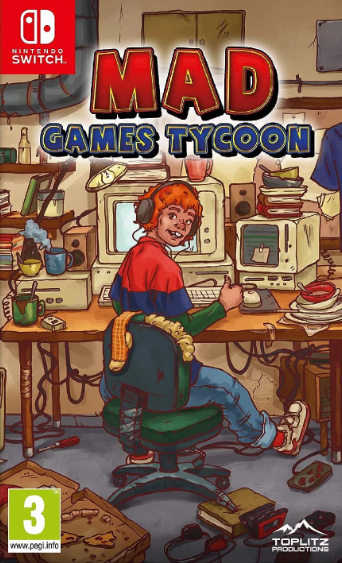Pochette Mad Games Tycoon version Switch