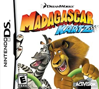 Pochette Mad Karts of Madagascar version DS