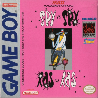 Pochette Mad Magazine's Official : Spy vs Spy version GameBoy/Color