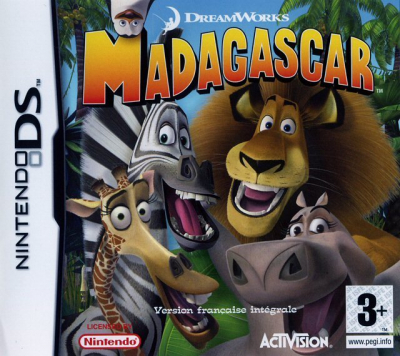 Pochette Madagascar version DS