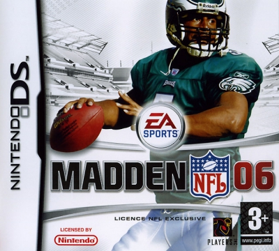 Pochette Madden NFL 06 version DS