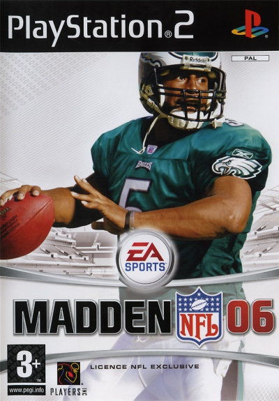 Pochette Madden NFL 06 version PlayStation 2