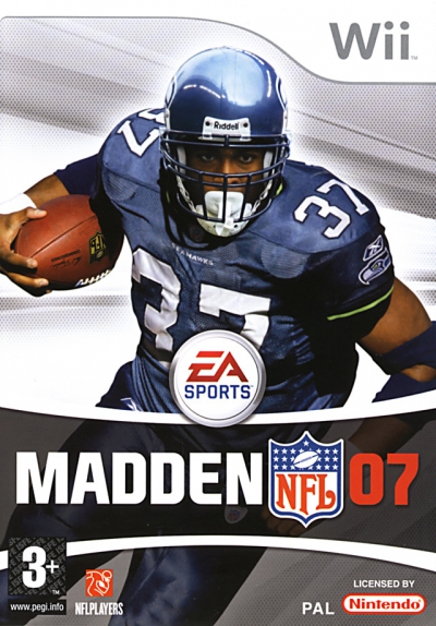 Pochette Madden NFL 07 version Wii