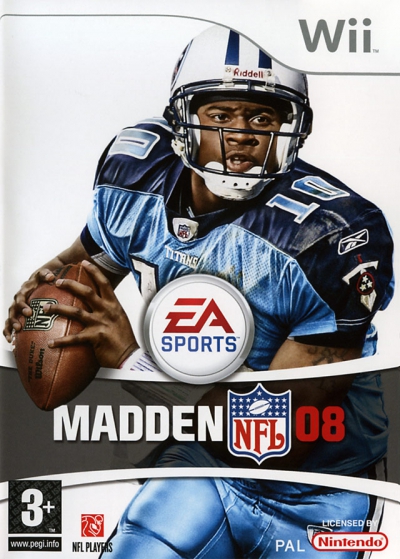 Pochette Madden NFL 08 version Wii