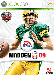 Pochette Madden NFL 09 version Xbox 360