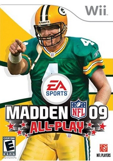 Pochette Madden NFL 09 All-Play version Wii