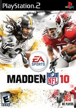 Pochette Madden NFL 10 version PlayStation 2