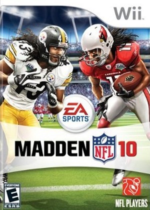 Pochette Madden NFL 10 version Wii
