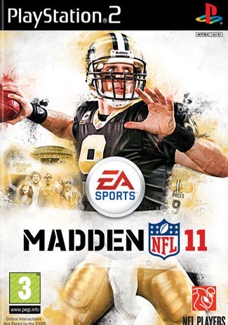 Pochette Madden NFL 11 version PlayStation 2