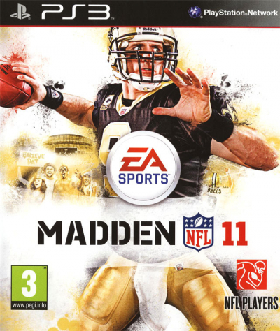 Pochette Madden NFL 11 version PlayStation 3