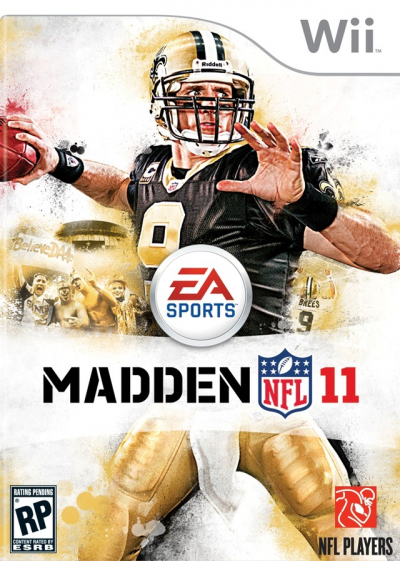 Pochette Madden NFL 11 version Wii