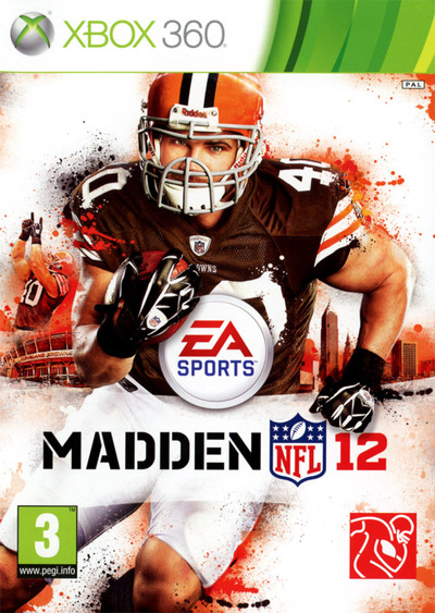 Pochette Madden NFL 12 version Xbox 360