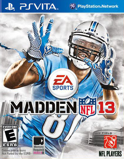 Pochette Madden NFL 13 version PSVita