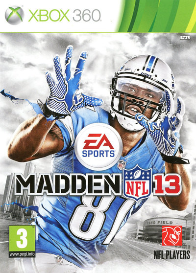 Pochette Madden NFL 13 version Xbox 360