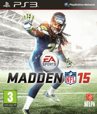Pochette Madden NFL 15 version PlayStation 3
