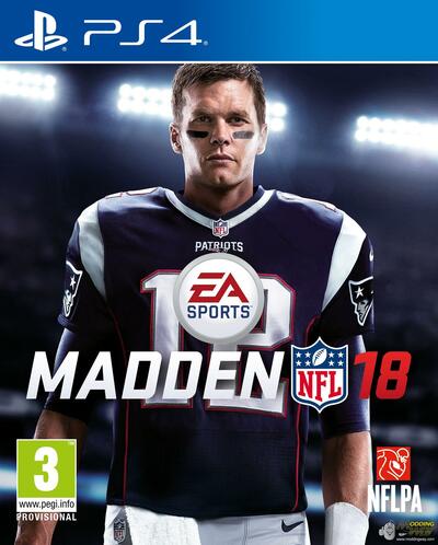 Pochette Madden NFL 18 version PlayStation 4