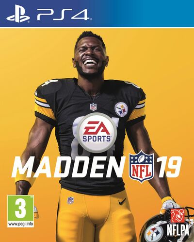 Pochette Madden NFL 19 version PlayStation 4
