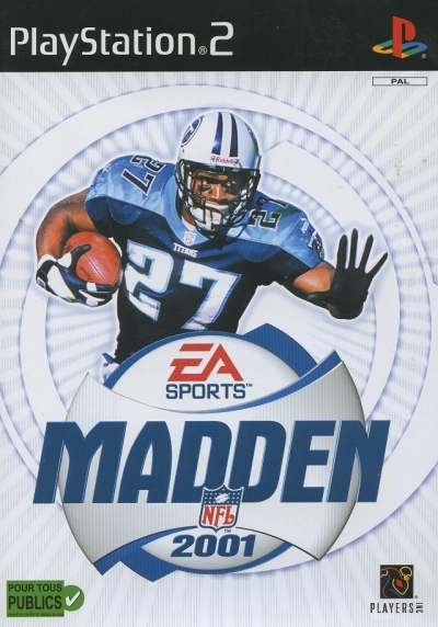 Pochette Madden NFL 2001 version PlayStation 2