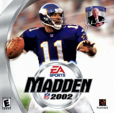 Pochette Madden NFL 2002 version PC Windows