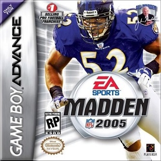 Pochette Madden NFL 2005 version GameBoy Advance