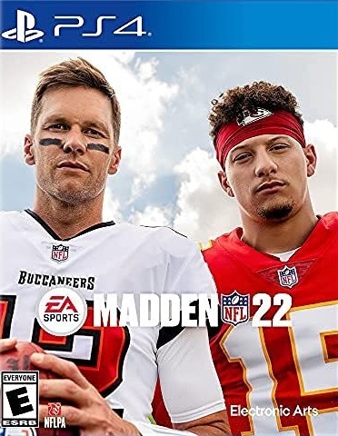 Pochette Madden NFL 22 version PlayStation 4