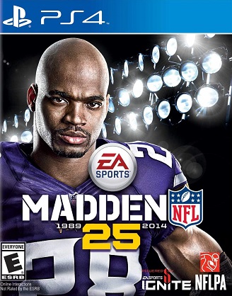 Pochette Madden NFL 25 version PlayStation 4