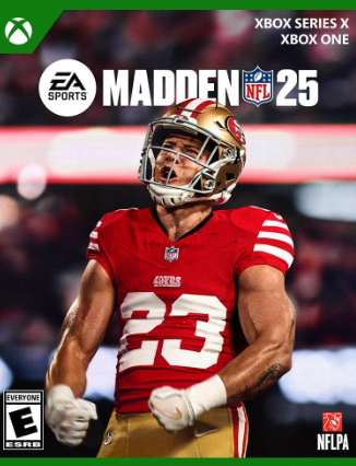 Pochette Madden NFL 25 version Xbox Series X/S