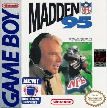 Pochette Madden NFL 95 version GameBoy/Color