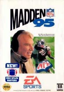 Pochette Madden NFL 95 version Megadrive