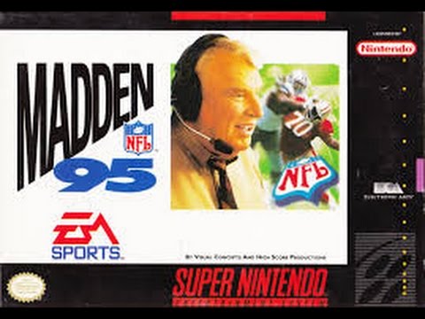 Pochette Madden NFL 95 version Super Nintendo