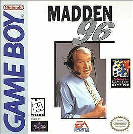 Pochette Madden NFL 96 version GameBoy/Color