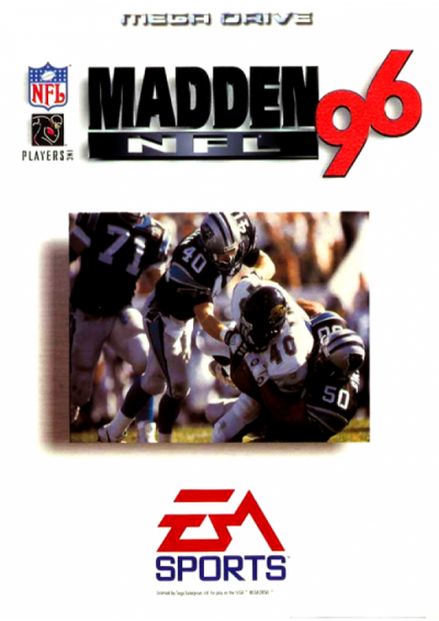 Pochette Madden NFL 96 version Megadrive