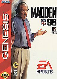 Pochette Madden NFL 98 version Megadrive