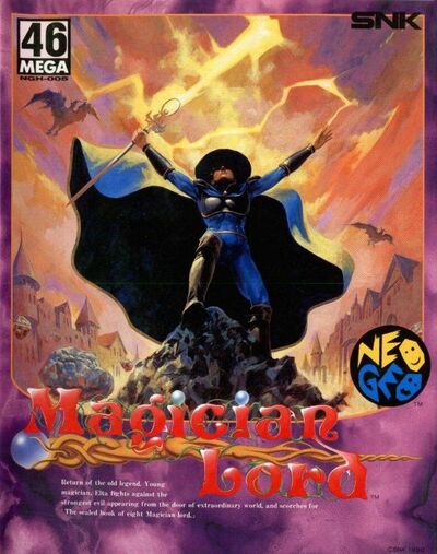 Pochette Magician Lord version Neo Geo