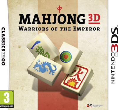 Pochette Mahjong 3D : Warriors of the Emperor version 3DS