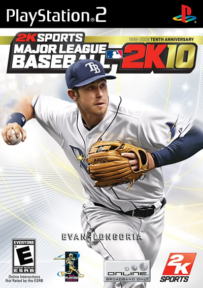 Pochette Major League Baseball 2K10 version PlayStation 2