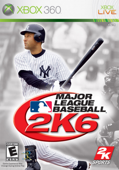 Pochette Major League Baseball 2K6 version Xbox 360