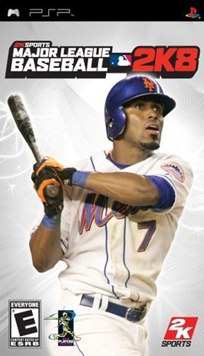 Pochette Major League Baseball 2K8 version PSP