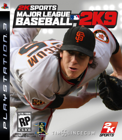 Pochette Major League Baseball 2K9 version PlayStation 3