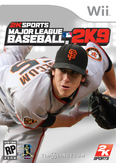 Pochette Major League Baseball 2K9 version Wii