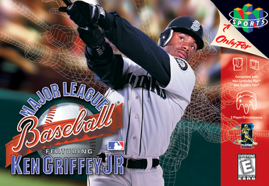 Pochette Major League Baseball featuring Ken Griffey Jr. version Nintendo 64
