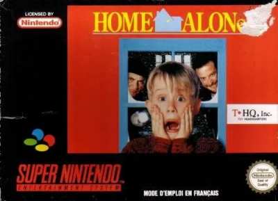 Pochette Maman, j'ai raté l'avion version Super Nintendo